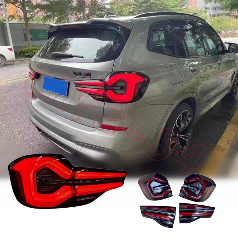 2018-2021 For BMW X3 G01 LED Smoked Black Left + Right Rear Tail
