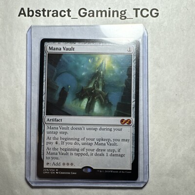 マジック：ザ・ギャザリング Mana Vault Alternate Mana Vault (custom Card Alternate Art) - Etsy