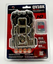 Stealth Cam STC-QV16K QV16 Combo Kit 16 MP 8 AA Batteries 16GB SD Memory Card