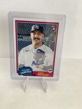 2023 Topps Archives Greg Weissert 1981 Topps Fan Favorite Auto RC #81FF-GW ⚡️