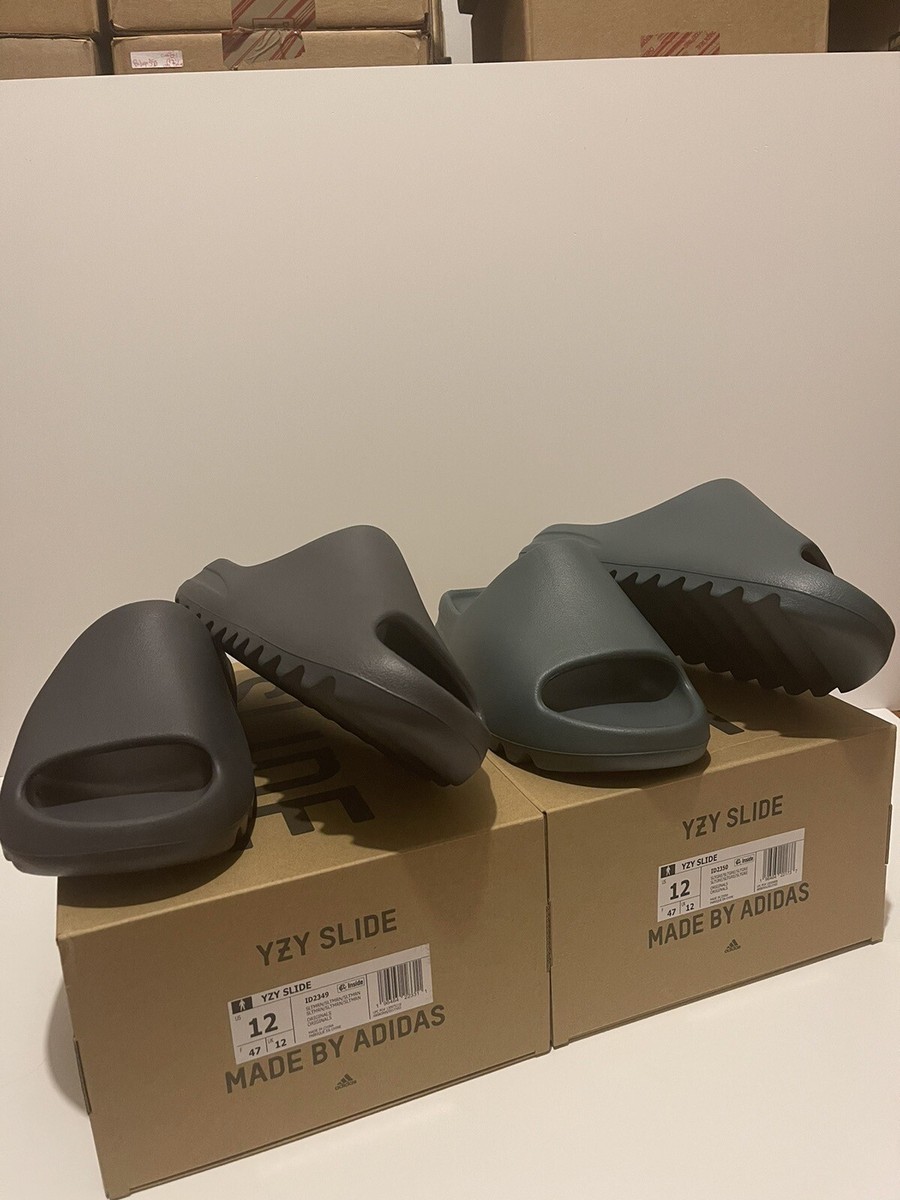 Adidas Yeezy SLIDE SLATE GREY ID2350 Size 12 M & Yeezy SLIDE  display picture 2