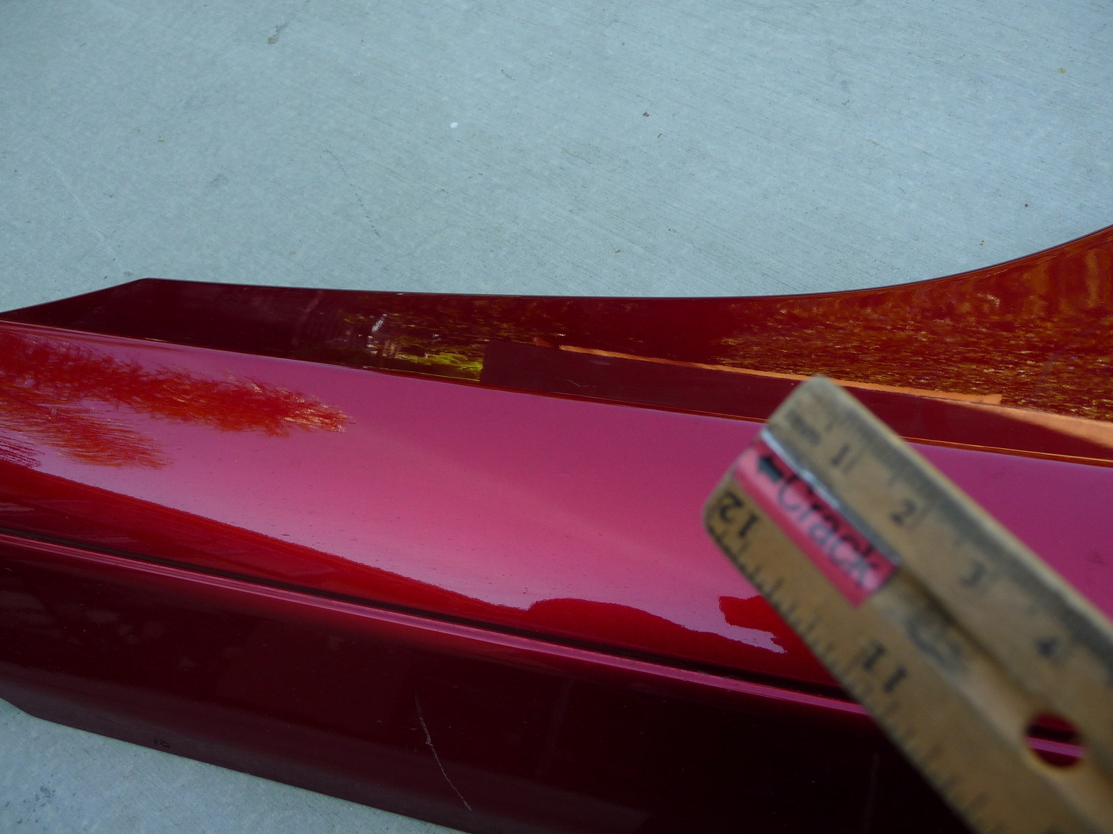 12-14 McLaren MP4-12C Left Driver Side Panel Rocker Molding Cover 11A0497CP OEM