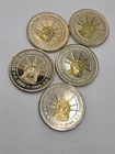 5x Statue Of Liberty Centennial Double Eagle Commemorative Coin Gold Plated