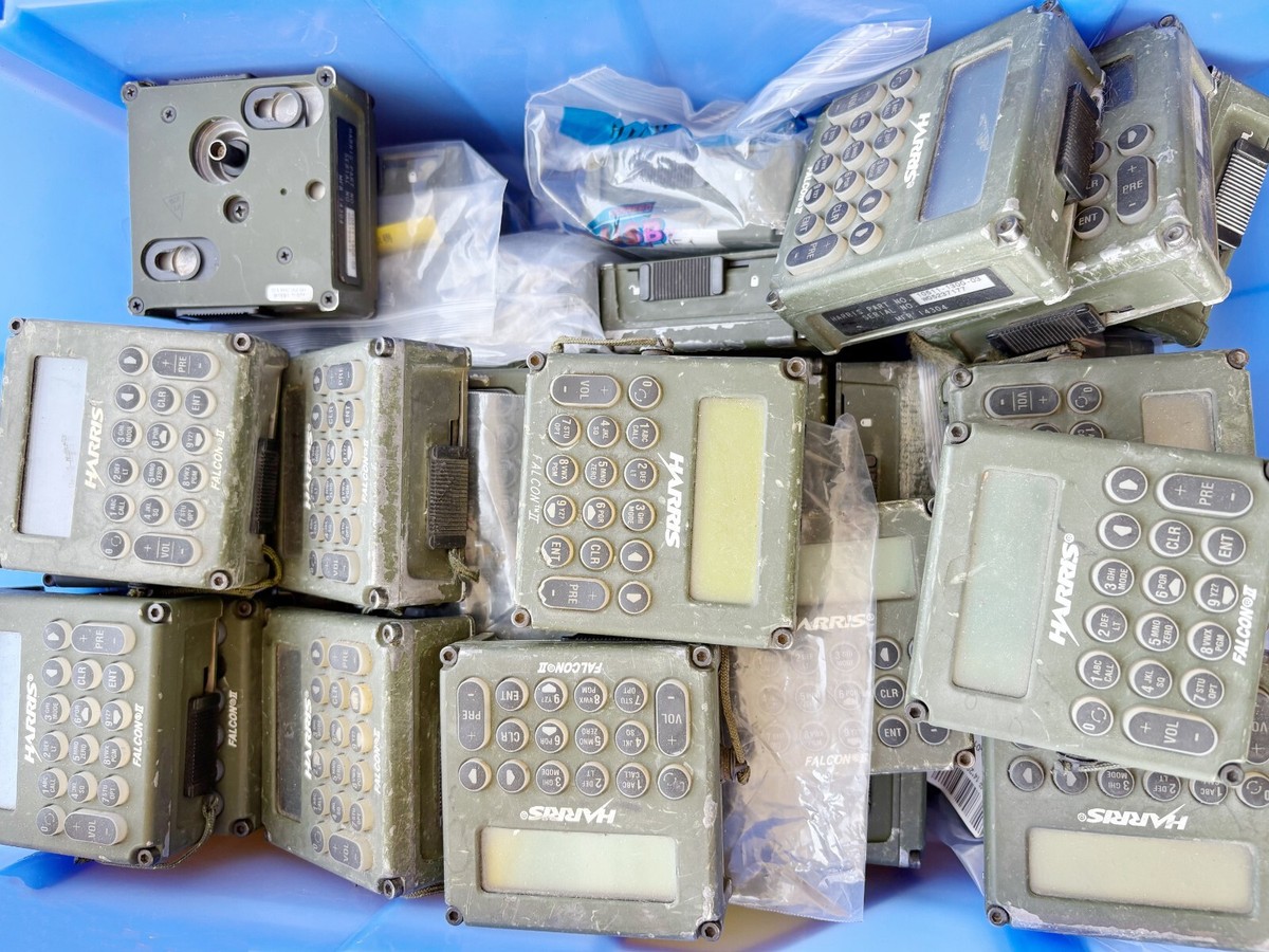 HARRIS Falcon KDU Front Panel Display Screen For RF5800 PRC117F | eBay