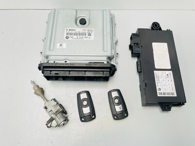 BMW E70 X5  E71 X6 40dX 2010-2014 N57D30B Engine Ecu Kit DDE N57S 8510841 #052
