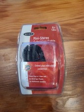  NEW  Belkin 3.5mm Audio 6 Ft Extension Cable F8V204-06  FACTORY SEALED 