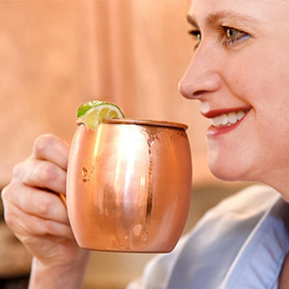 Moscow Mule Copper Mugs Metal Cup Stainless Steel Beer Cocktail Coffee