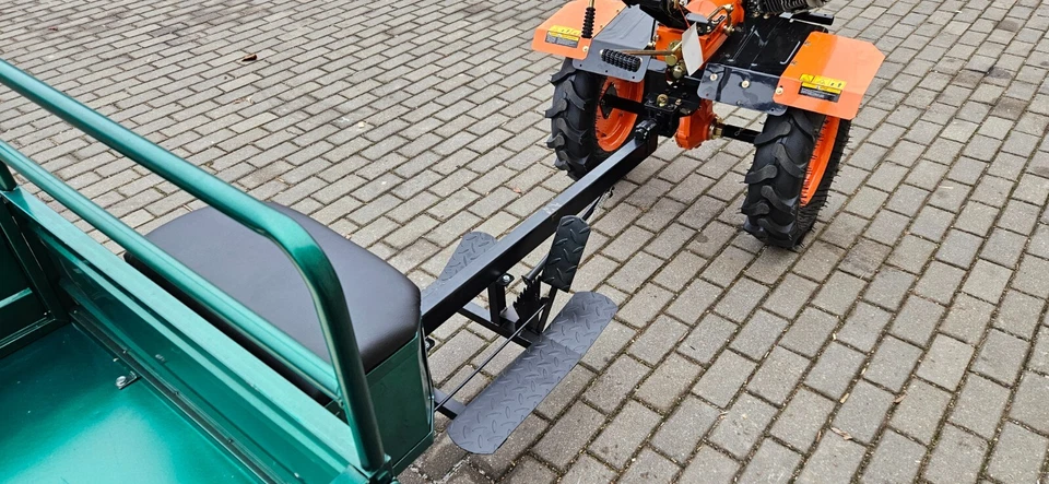 Einachsschlepper 16PS mit Anhänger - Bild 4 von 4