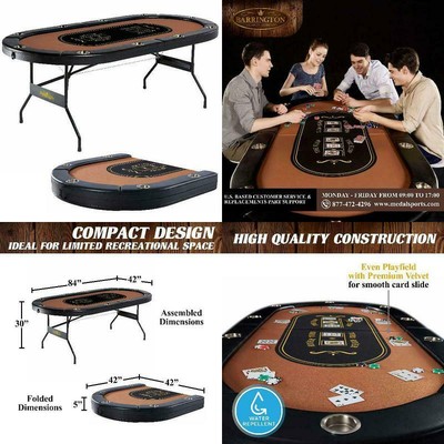 Barrington 10 Poker Table Barrington 10 Poker Table