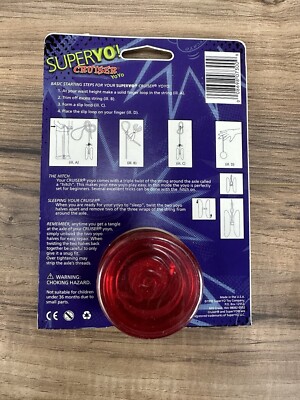 Vintage Superyo Cruiser YoYo Toy 90's Retro Yo Yo New Sealed