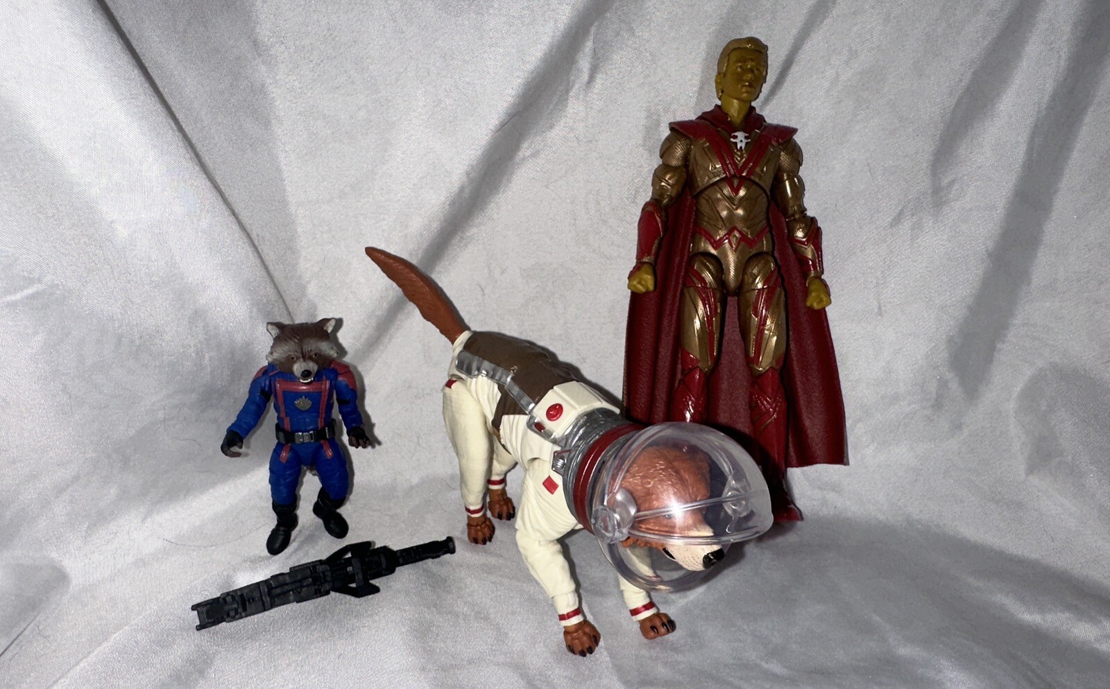Hasbro Marvel Legends Guardians Of The Galaxy Loose Set Of Nine Action Figures