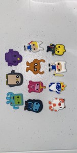 adventure time croc charms
