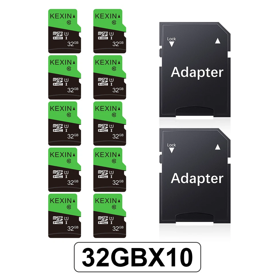 Kexin 32GB Lot 2 /3 /5 Pack High Speed Ultra SD Card Micro SDHC Class 10 TF Card - Image 2 of 4
