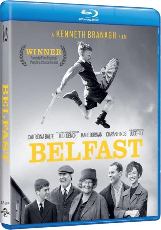 BELFAST (SBD) (Blu-ray) Jude Hill Lewis McAskie Caitríona Balfe Jamie Dornan
