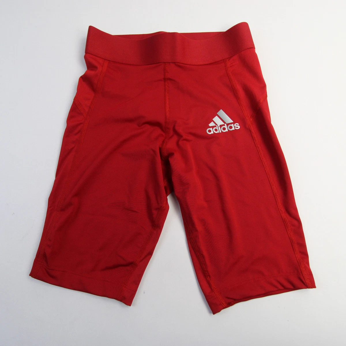 adidas Techfit Compression Shorts Women s Red New with Tags eBay