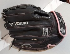 Mizuno Finch RHT Baseball Glove GPP1106 Black/Pink 11 Inches