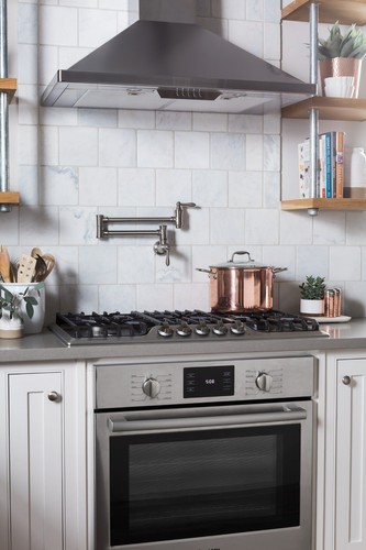 Delta 1177LF Traditional Wall Mounted Pot Filler - Arctic Stainless - Picture 2 of 10
