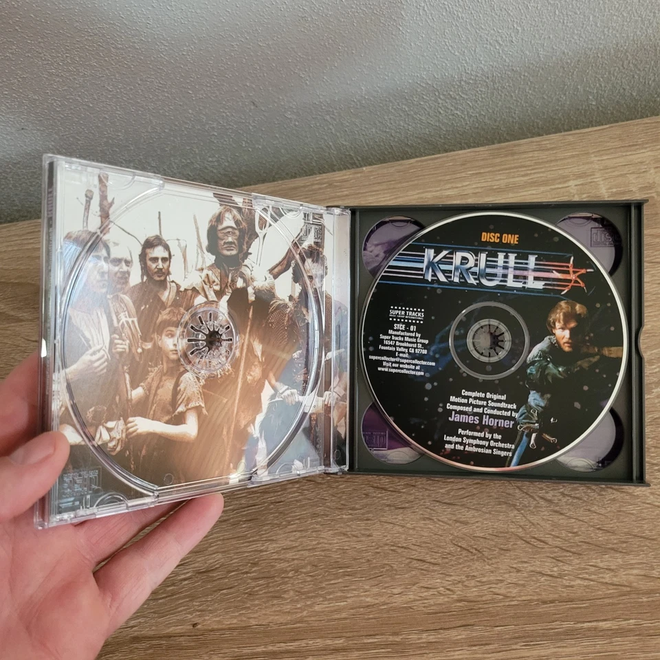 Krull Soundtrack CD 2-Disc James Horner OOP Rare Limited Edition - Image 3 of 4