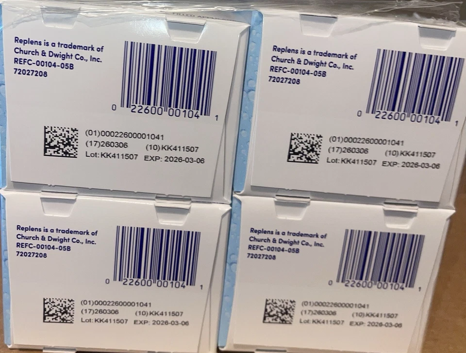 6 Boxes REPLENS Long-Lasting Vaginal Moisturizer PRE-FILLED Applicators Exp 3/26 - Image 3 of 4