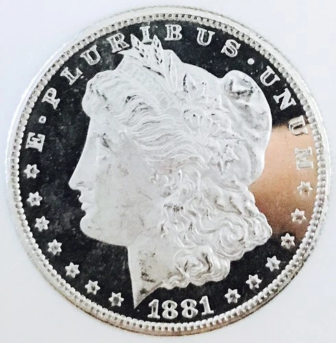 1881 CC MORGAN DOLLAR! NICEST DMPL WEVE SEEN! GEMBU+++ UDM UDM**WOW NR #64487