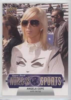 2011 Upper Deck World of Sports Angela Cope #298 0h1