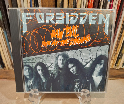 Forbidden-Raw Evil Live At The Dynamo CD 1989 UK Thrash Metal