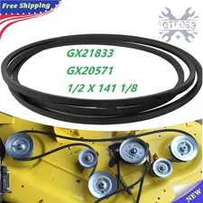 GX21833 DECK Belt for John Deere D140 D150 D160 L120 L130 145 155 W/ KEVLAR