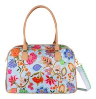 Oilily Carine Carry All Schultertasche Tasche Surf Spray Blau Bunt Neu