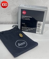 Leica Soft Release Button Brass Blasted 19599 for Q3, M Cameras NEW