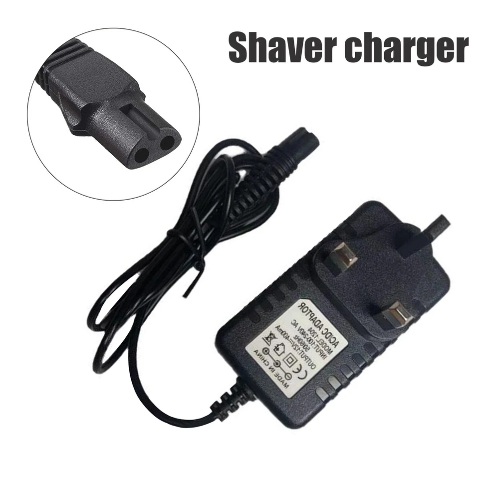12V Power Charger Cord Adapter UK Plug For Braun Shaver Razor 1 3 5 7 9 Series