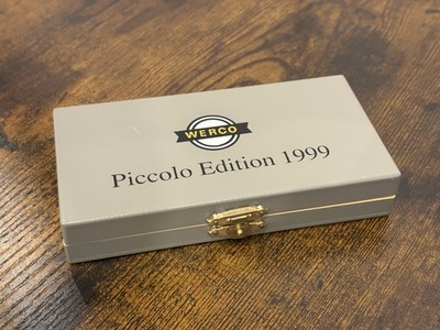    Schuco WERCO Piccolo Edition 1999 Sammlerbox mit 3 Modellautos Holzbox   