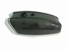 Bsa A65 Thunderbolt Lightning 1970'S Black & White Painted Steel Gas Petrol Tank