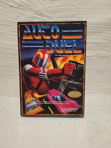 Auto Duel By Lord British And Chuckles Commodore 64 - Original Tool Set Included