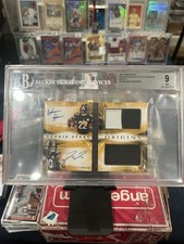 2021 Origins Dual Rc Auto Booklet Najee Harris Pat Freaurmuth /25 Mint 9 Auto 10