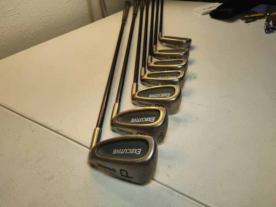 Spalding Executive EZ Golf Club Irons Set 3-PW RH Medium Firm Graphite shaft - Image 4 of 4