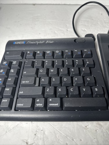 Kinesis Freestyle2 Blue For Mac Bluetooth Ergonomic Keyboard KB800MB-BT (7) - Picture 2 of 4