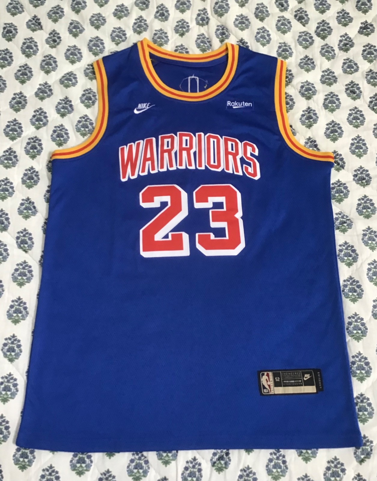 DRAYMOND GREEN #23 Swingman Origins/75th Anni GS Warriors 2022 NBA FINALS Jersey