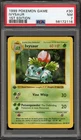 Pokemon Ivysaur Base Set Shadowless 1st Edition #30 PSA 7