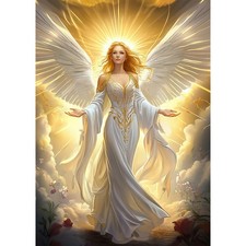 Angel Diamond Painting Kits, Angel Wing Diamond Art Dots for Adults Beginners