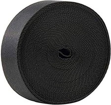 10 Yards 1 Inch Wide Black Nylon Heavy Duty Webbing Strap 1 Inch,