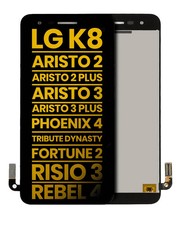 Original LCD Display Touchscreen Digitizer LG K8/Aristo 2/2 Plus/3/3 Plus/Rebel4