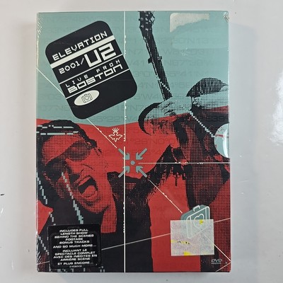 U2: Elevation Tour 2001-Live From Boston (DVD, 2001) New/Sealed
