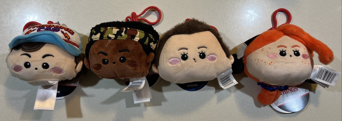 NEW 2025 ATAMAS Stranger Things Plush Clip LOT 4 | eBay