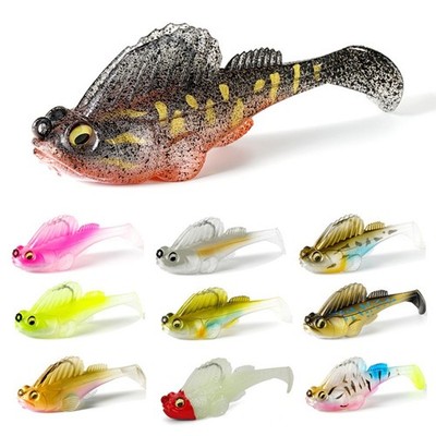 Hochwertiger Springfischköder 14g/7,5cm lebensechtes Superplastic Material