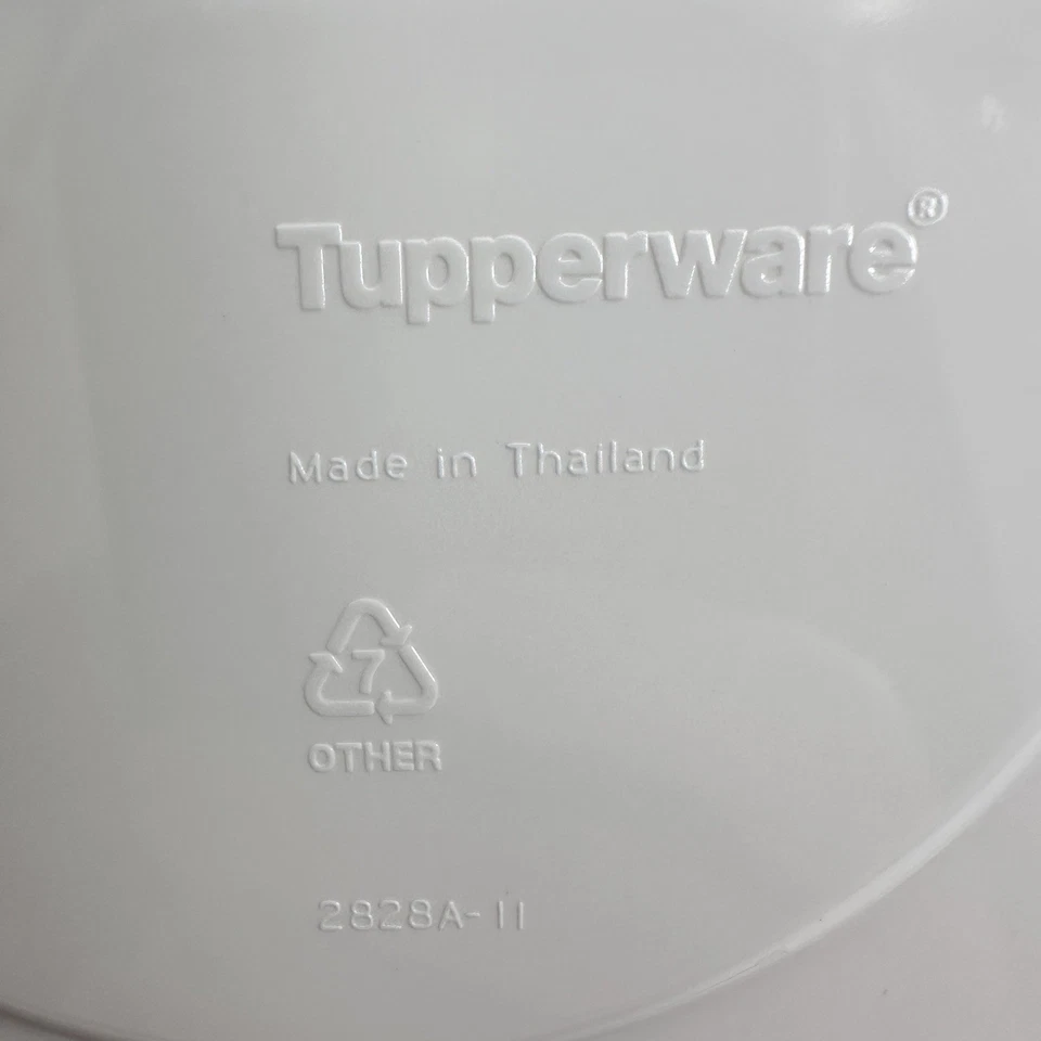 Vintage 1990s Tupperware CoolSpot Trivets And SpoonRests Blue Green White Lot 4 - Image 4 of 4