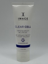 IMAGE Skincare Clear Cell Clarifying Salicylic Gel Cleanser 2 Acne 1.7 oz 50mL