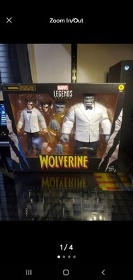 Wolverine Marvel Legends Patch and Joe Fixit Hulk Figures Set HASBRO 