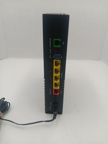 Frontier Arris NVG443B DSL Modem Router WiFi Dual-Band 2.4/5GHz w/Adapter Tested - Picture 3 of 4