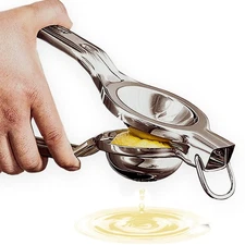 Innovee Group. 1 pack. Lemon Squeezer, Stainlees Steel Manual Citrus Press. I...
