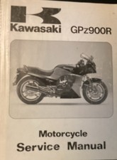 Kawasaki  Genuine Workshop Manual  1984-1993 GPZ900R NINJA